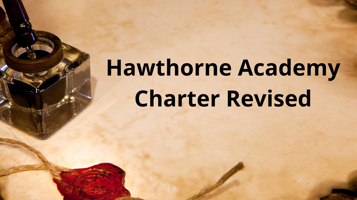 Hawthorne Academy Charter Revised